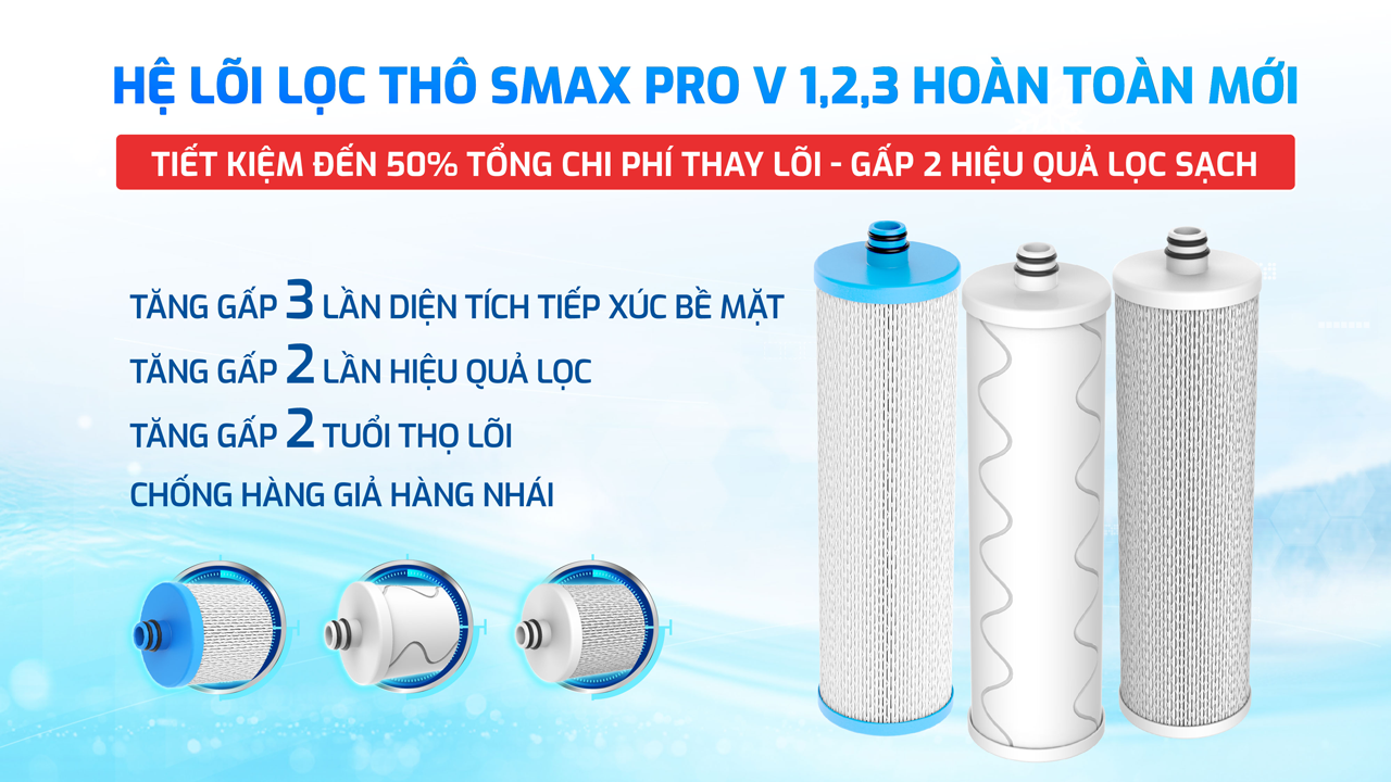 Máy lọc nước nóng nguội Karofi KAD-D66S PRO